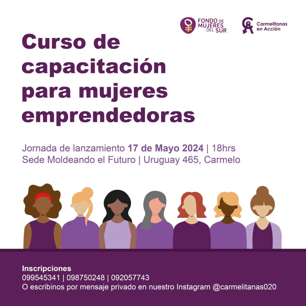 Curso de capacitación para mujeres emprendedoras
